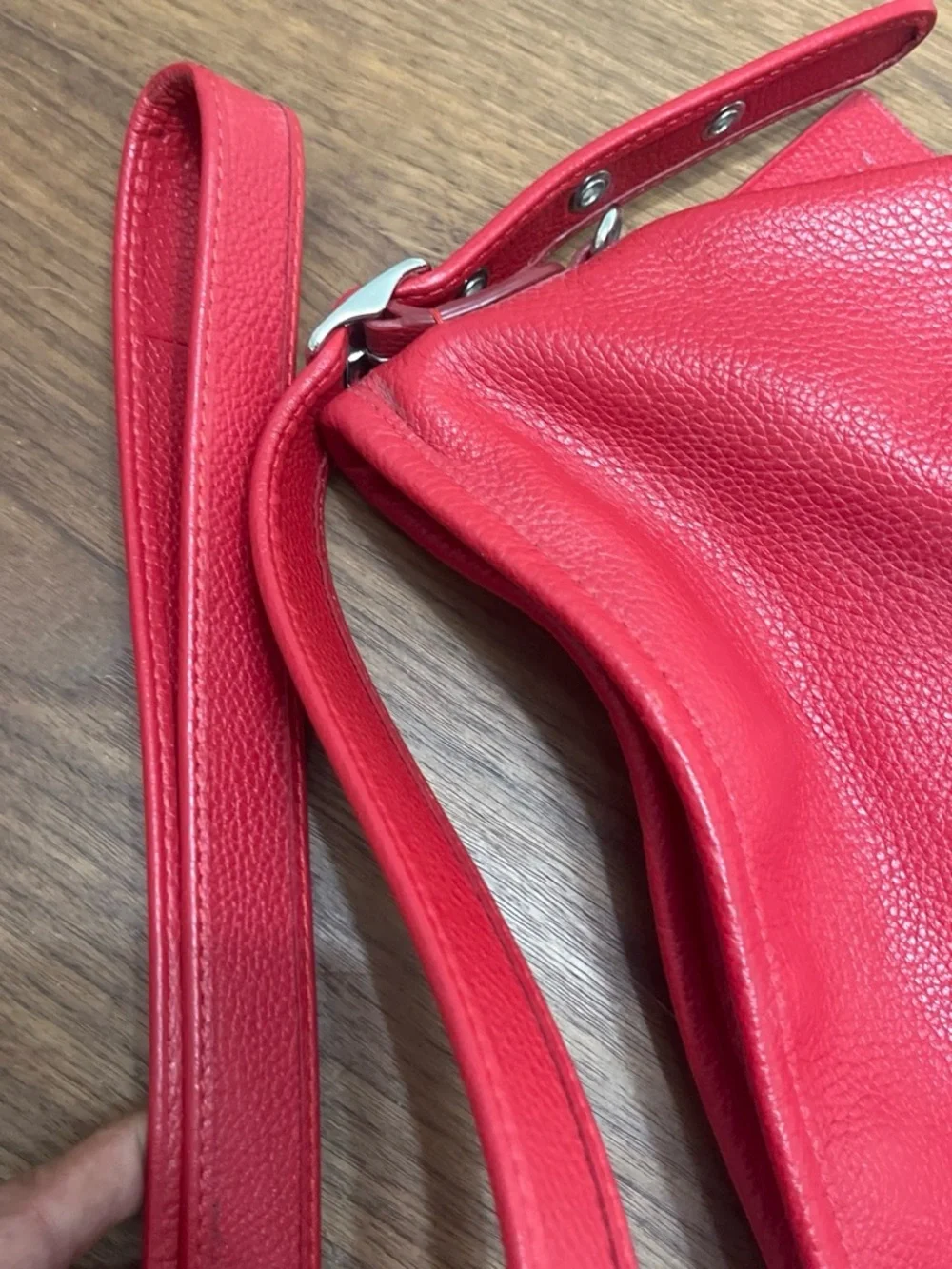 Coach pebbled leather